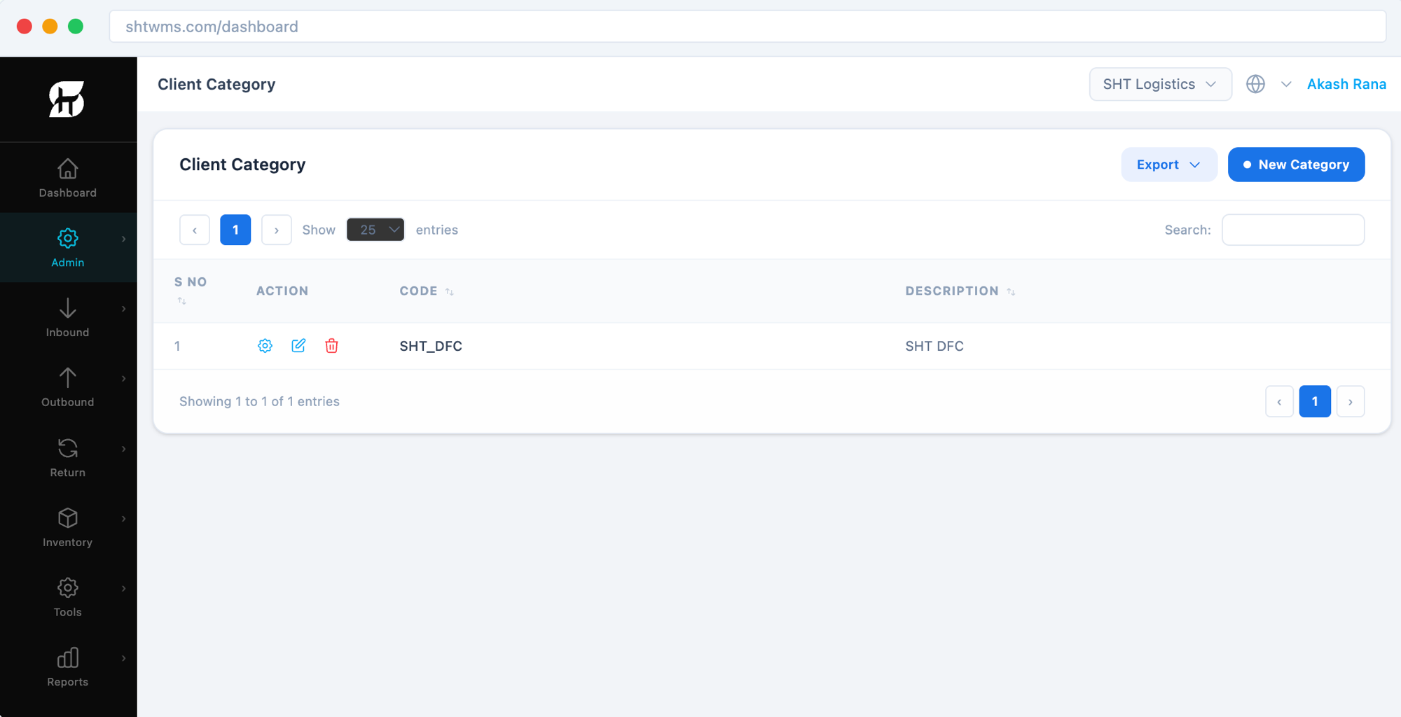 Client Category